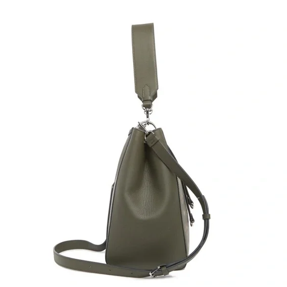 MCM Medium Aren VI Leather Hobo Bag - Picture 4 of 13